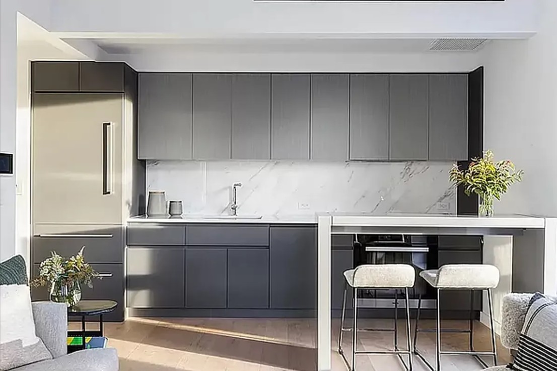 Penthouse B at 300 West 30th Street, a premium 1-bedroom, 1-bathroom apartmen